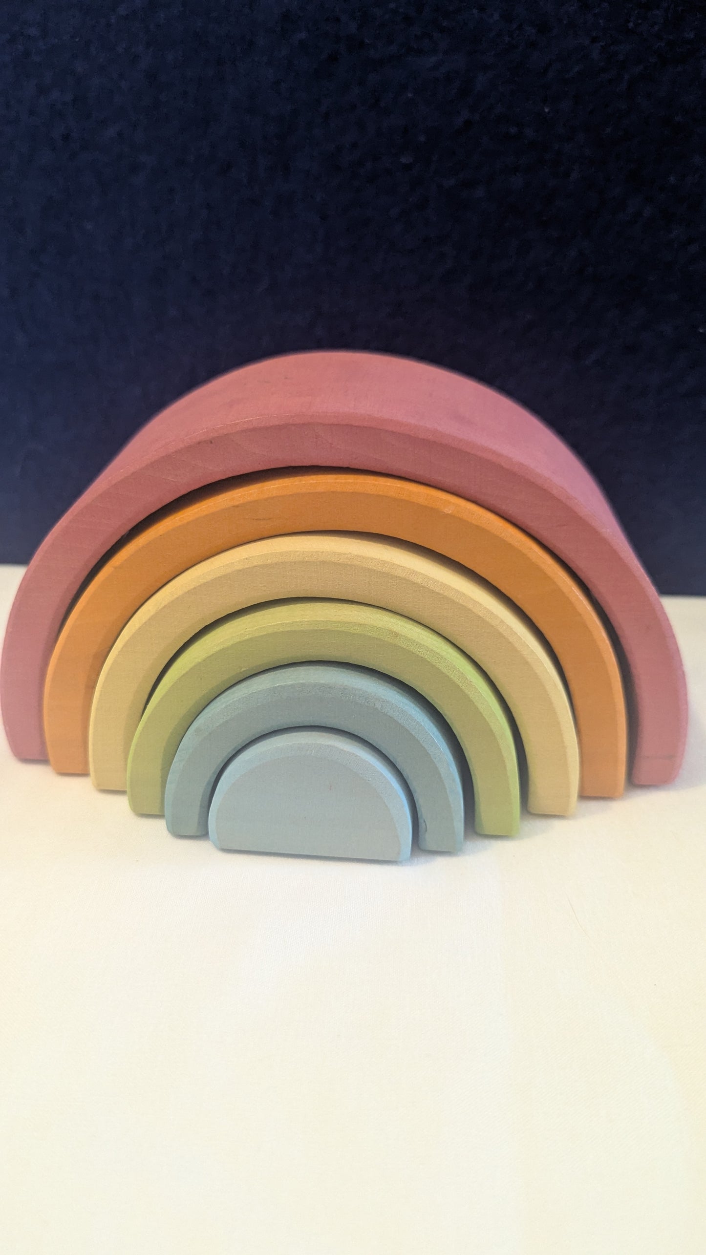 Grimm's Wooden Rainbow Stacker