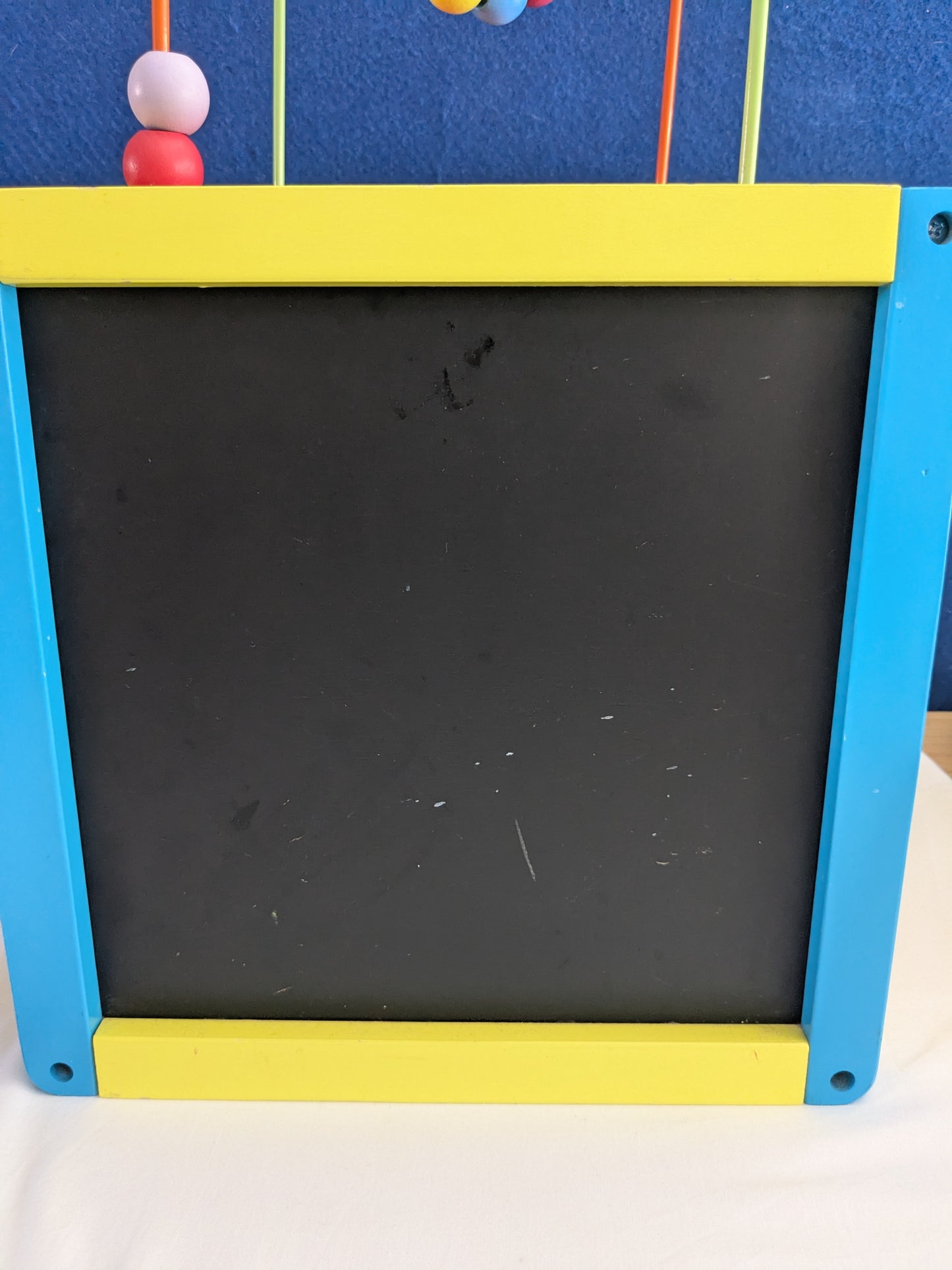 Chad Valley Wooden Activity Cube
