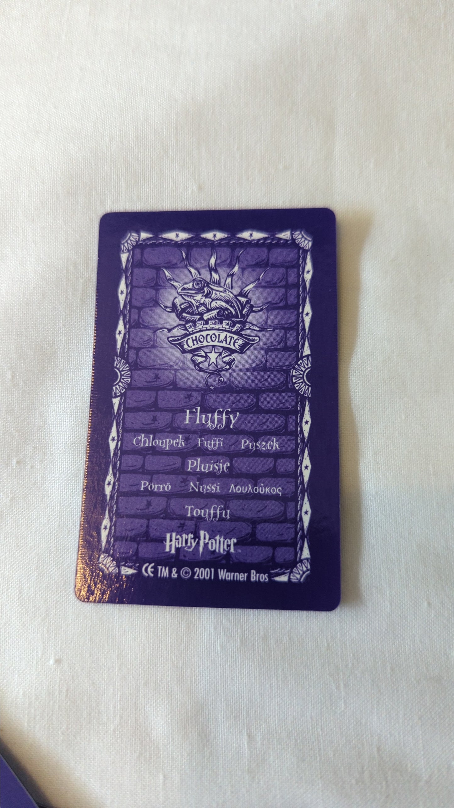 Harry Potter Chocolate Frog Cards