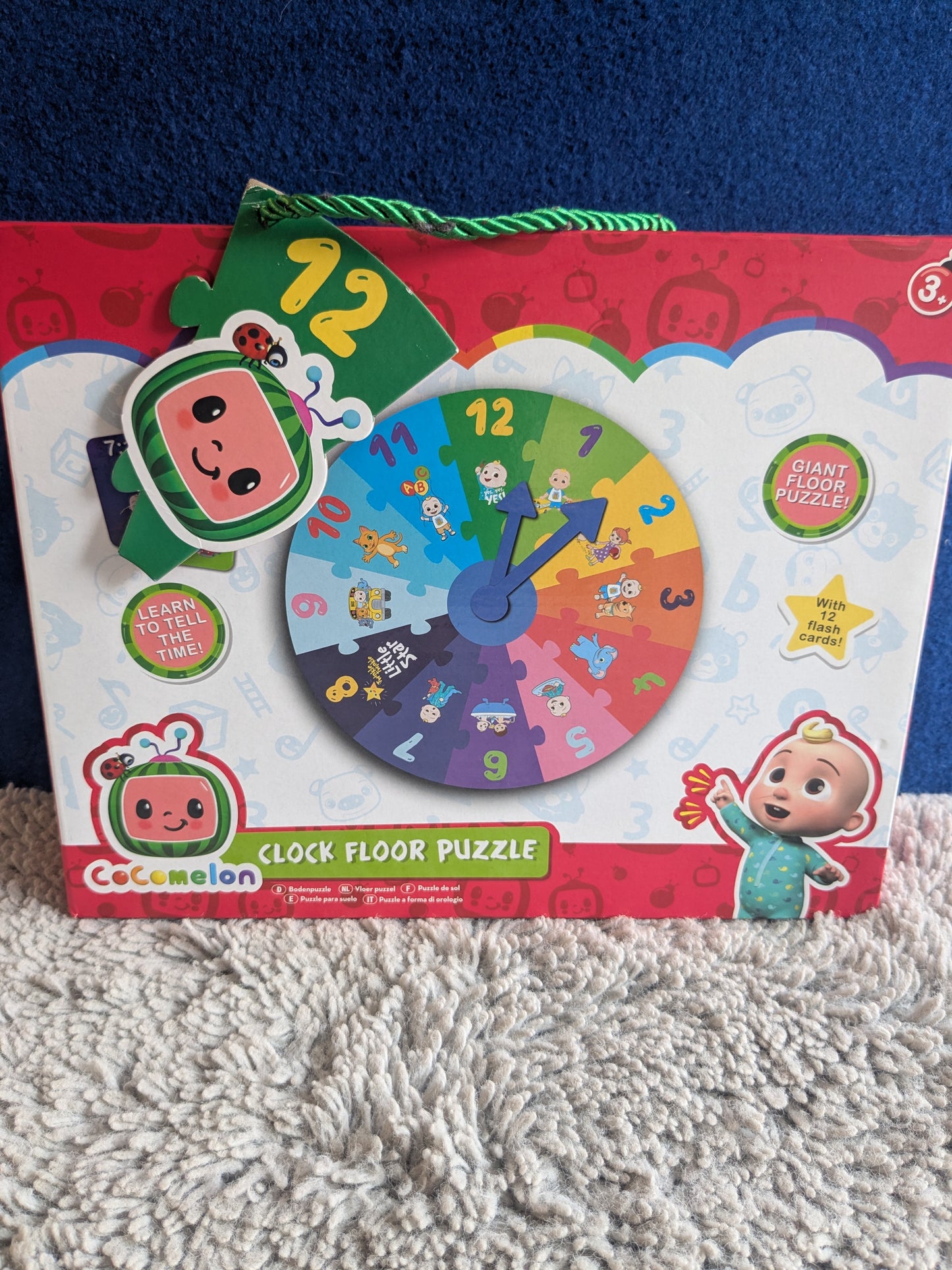 Cocomelon Clock Floor Puzzle