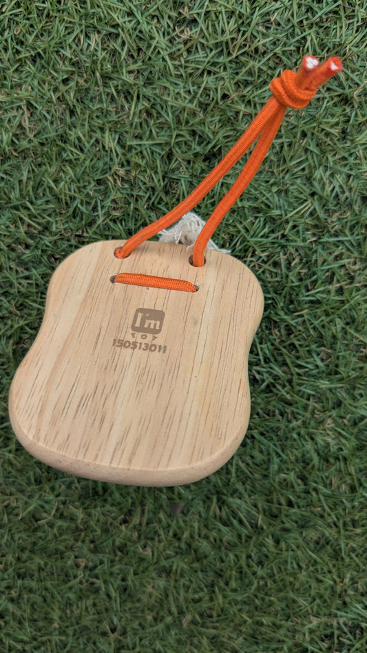 Wooden Hippo Hand Clacker