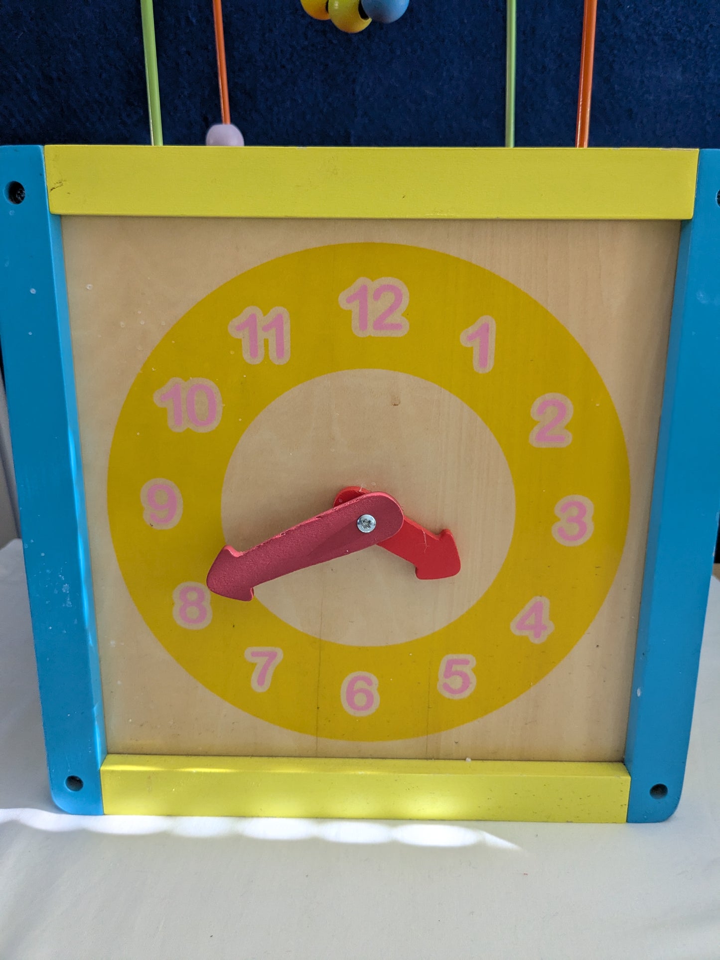 Chad Valley Wooden Activity Cube