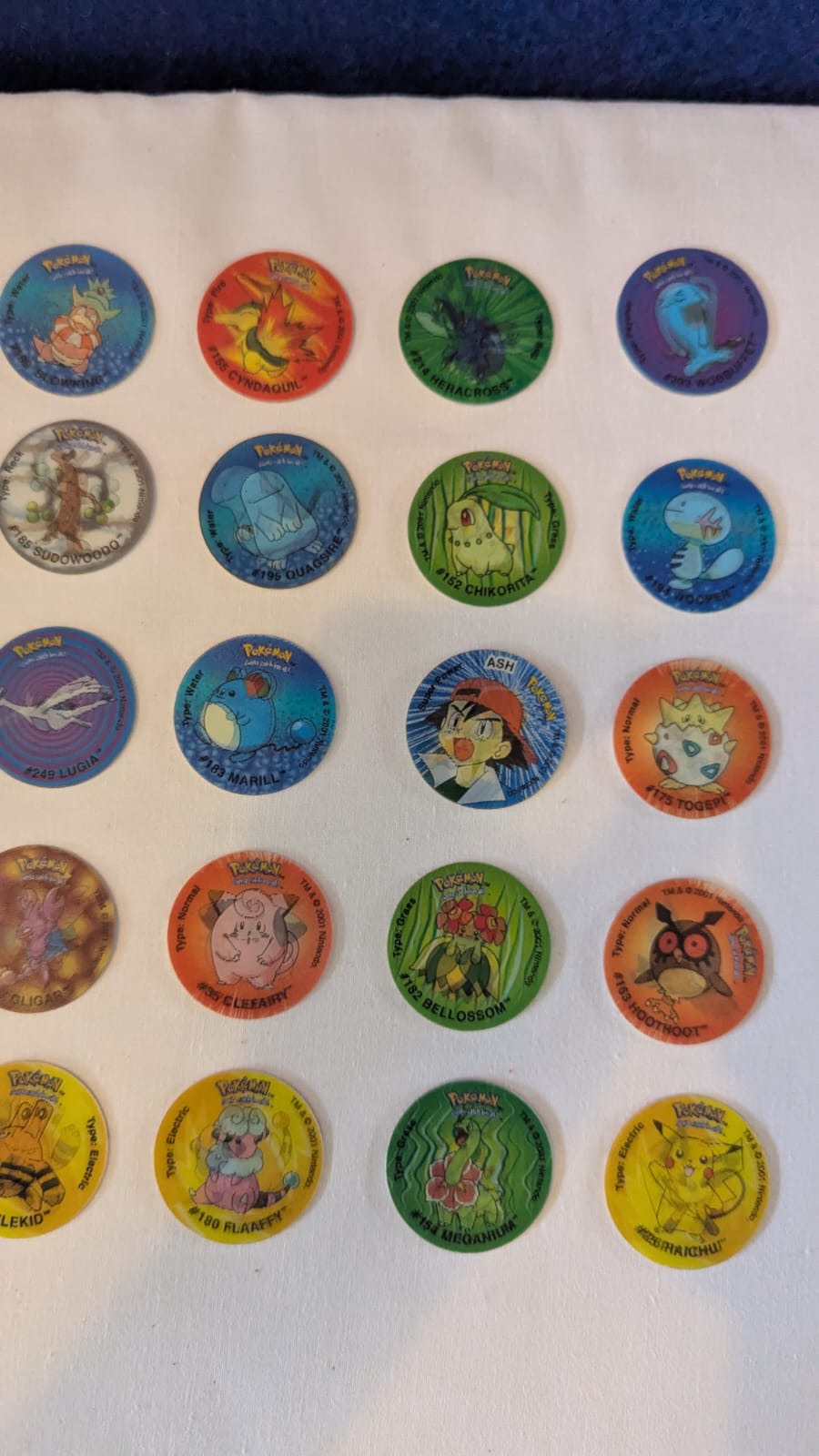 Selection of Pokemon Tazo's