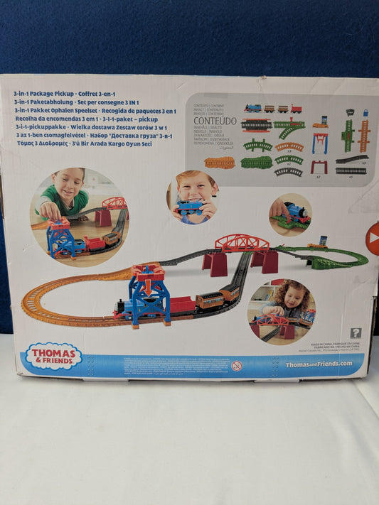 Fisher Price Thomas & Friends 3 in 1 Package Pick Up Train Set