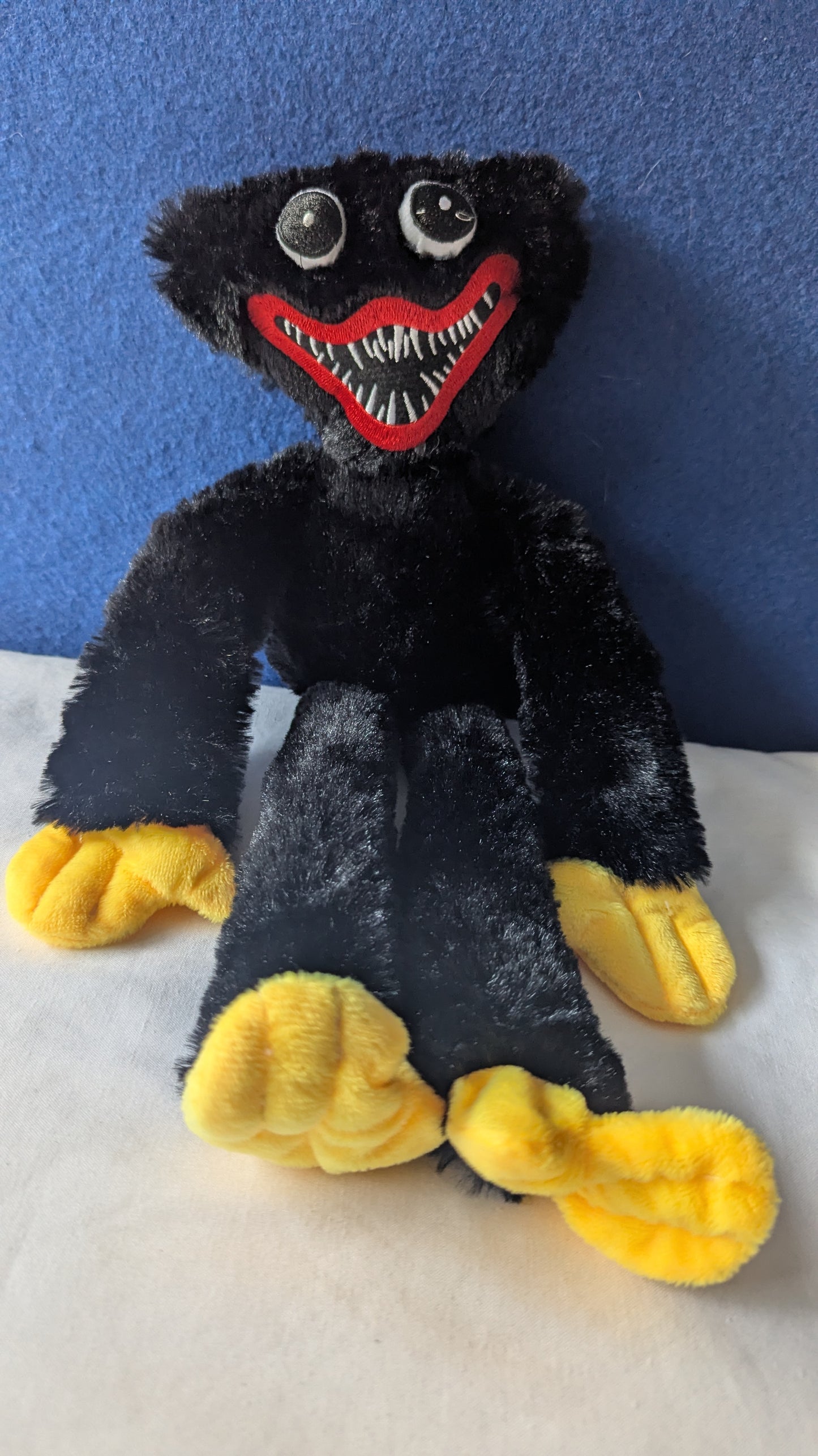 Black Huggy Wuggy Plush from Poppy Playtime