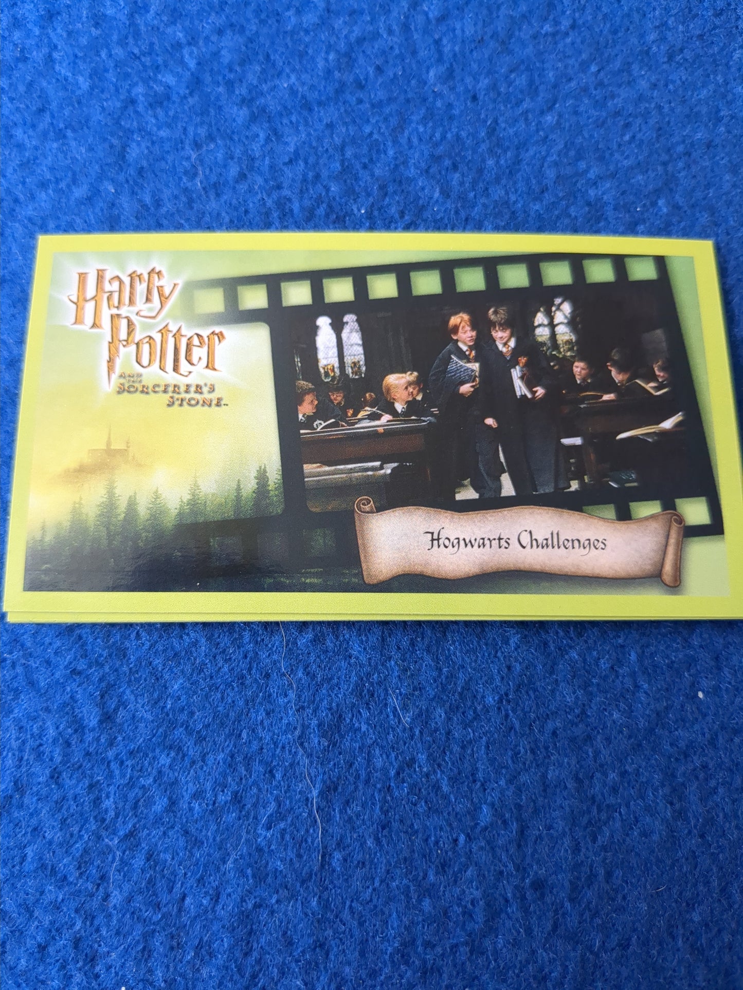Wizards Harry Potter and the Sorcerer's Stone Trading Cards
