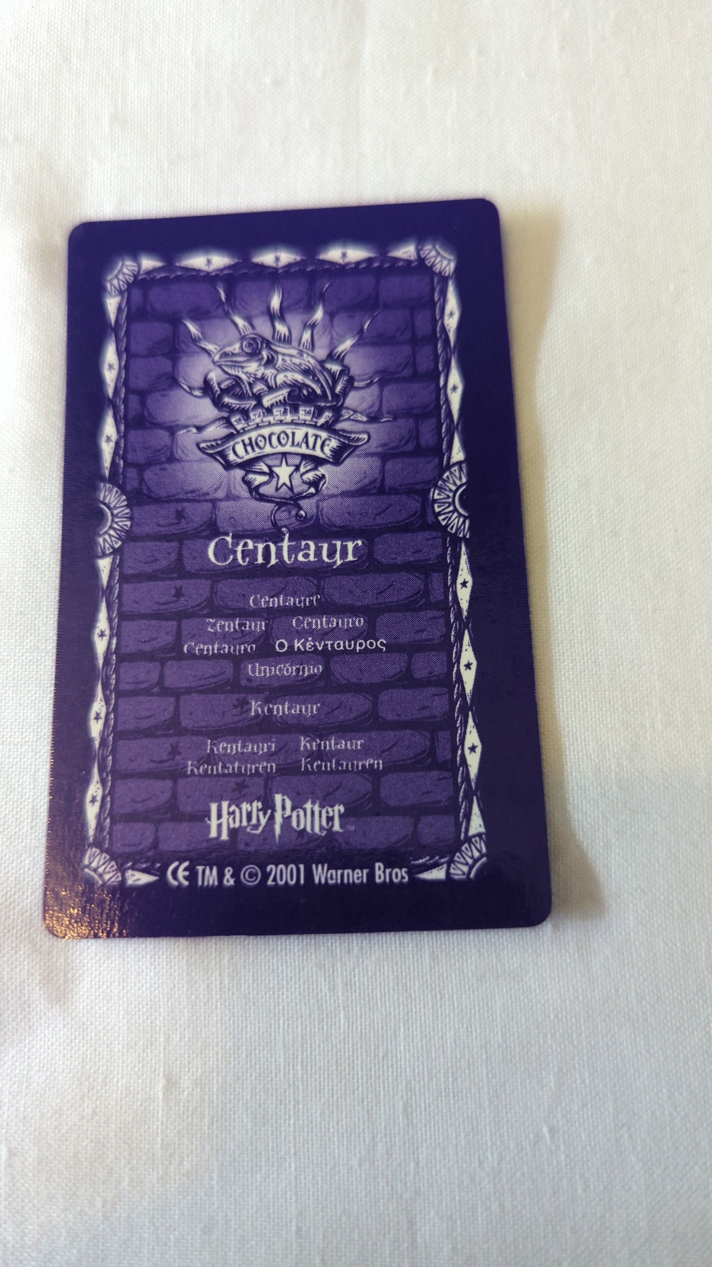 Harry Potter Chocolate Frog Cards