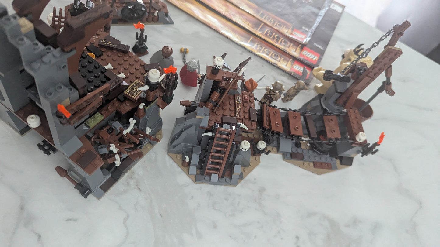 Lego The Hobbit 79010 The Goblin King Battle Set