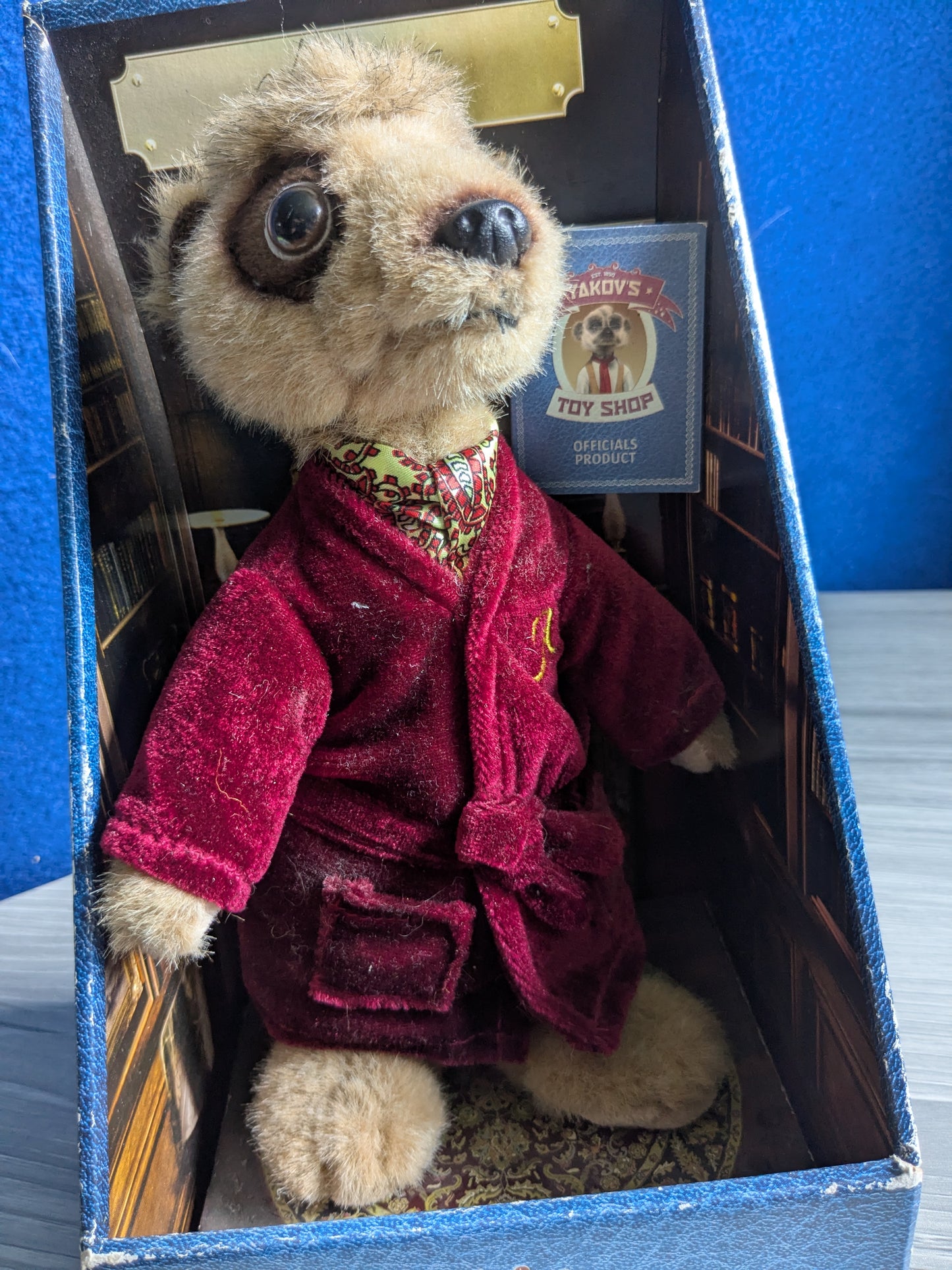 Yakovs Toy Shop Aleksandr Plush from Compare the Meerkat