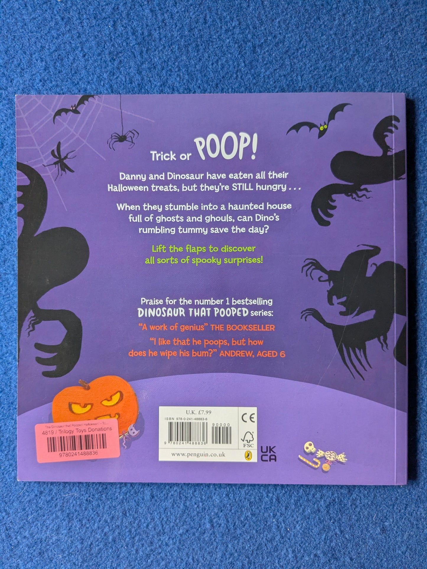 The Dinosaur that Pooped Halloween! - Tom Fletcher