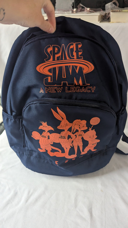 Kids Space Jam Blue 16" Backpack