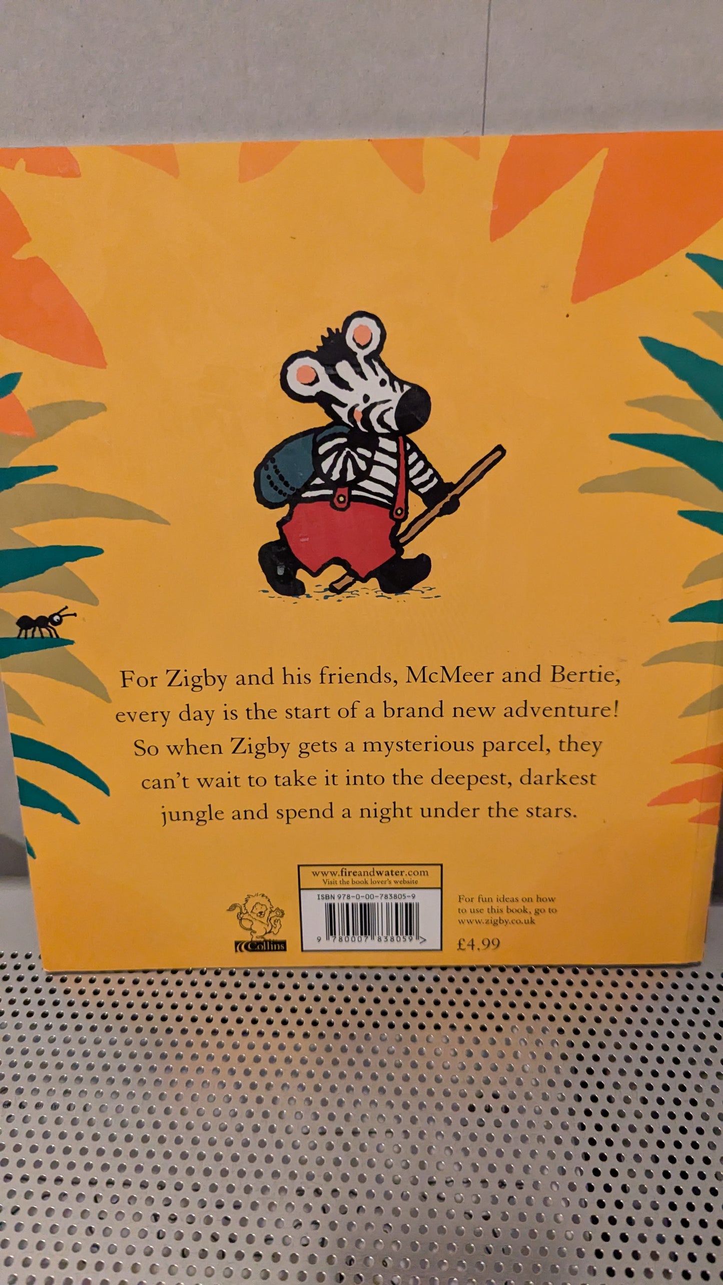 Zigby Camps Out Book