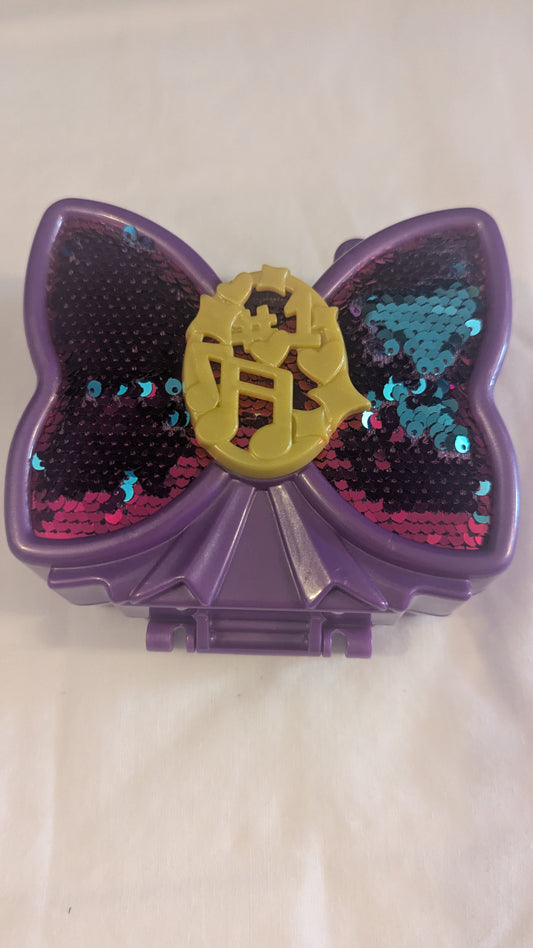 Mattel Polly Pocket Sparkle Stage Bow Compact Playset HCG17