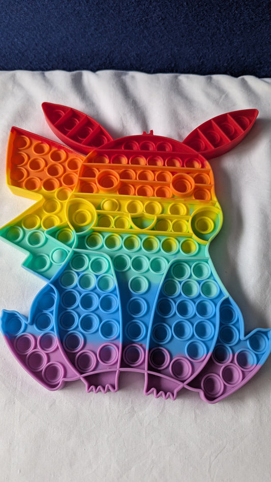 Large Pokémon Pikachu Fidget Popper