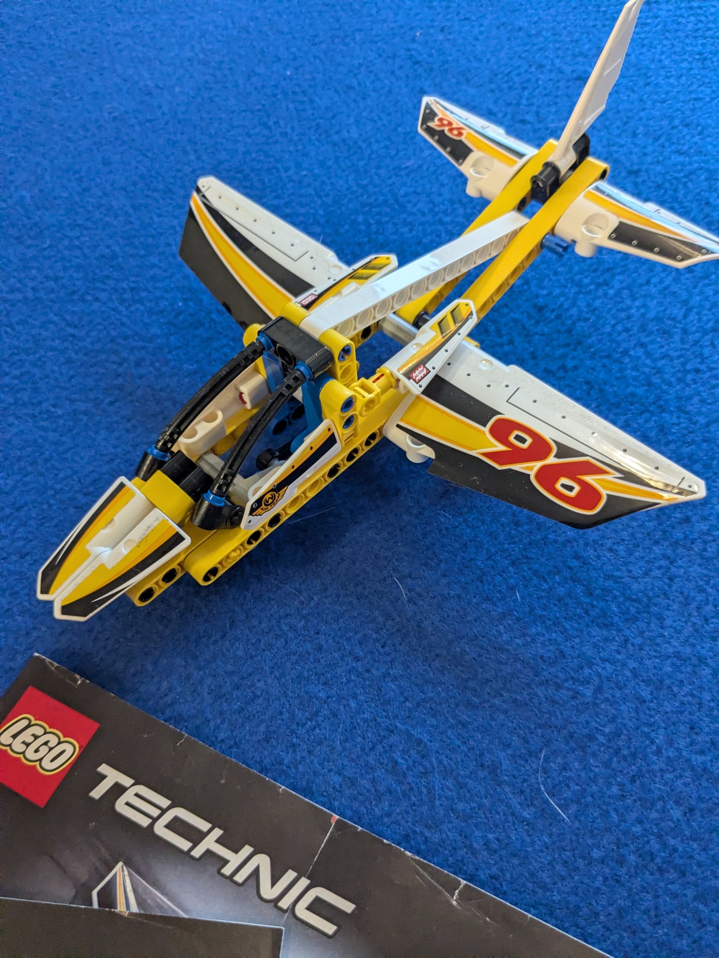 Lego Technic 42044 Display Team Jet