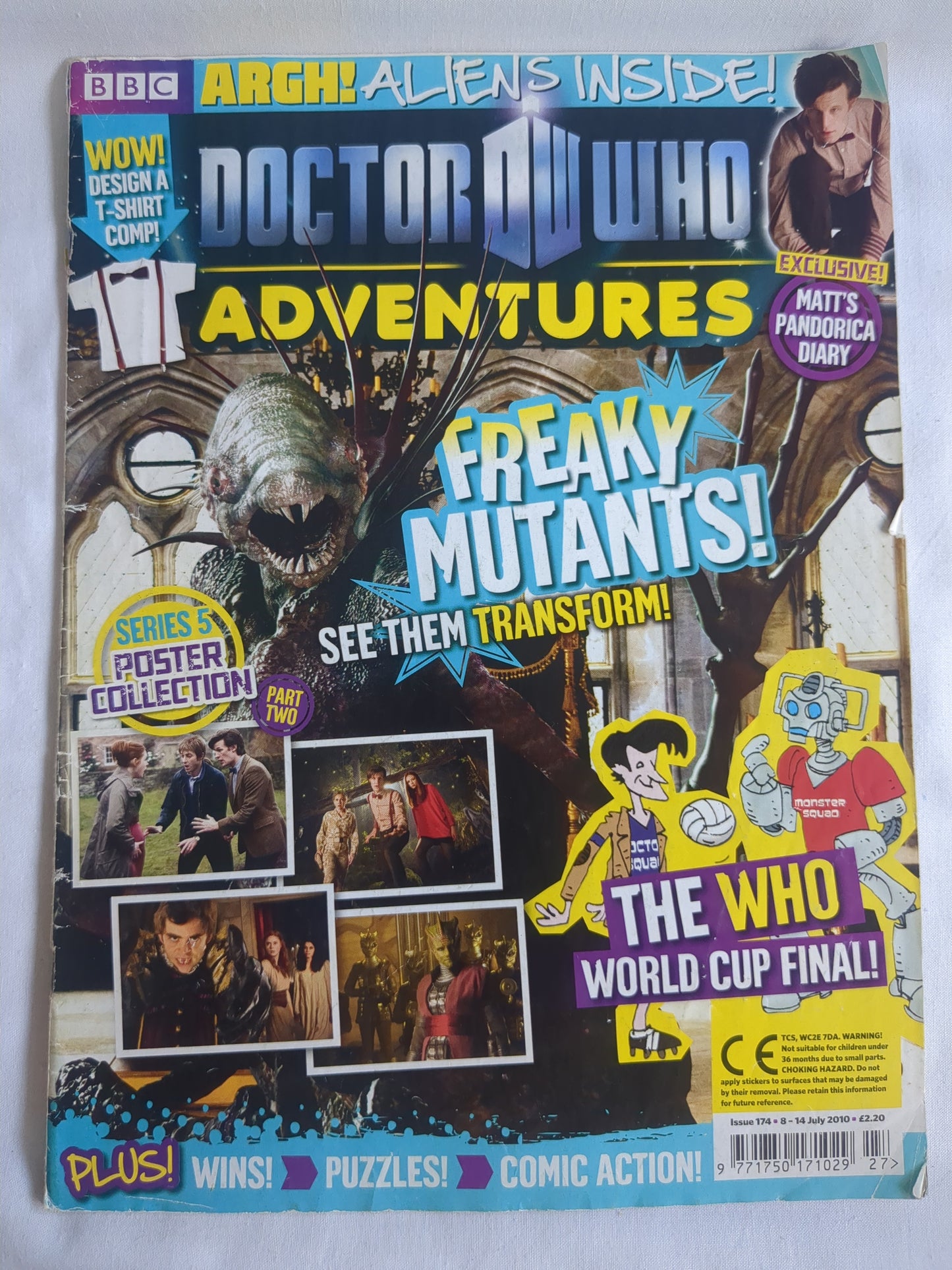 Doctor Who Adventure Magazines Issues #174-249 (2010-2011)