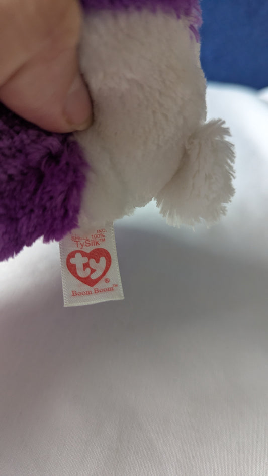 TY Silk Boom Boom 7" Plush
