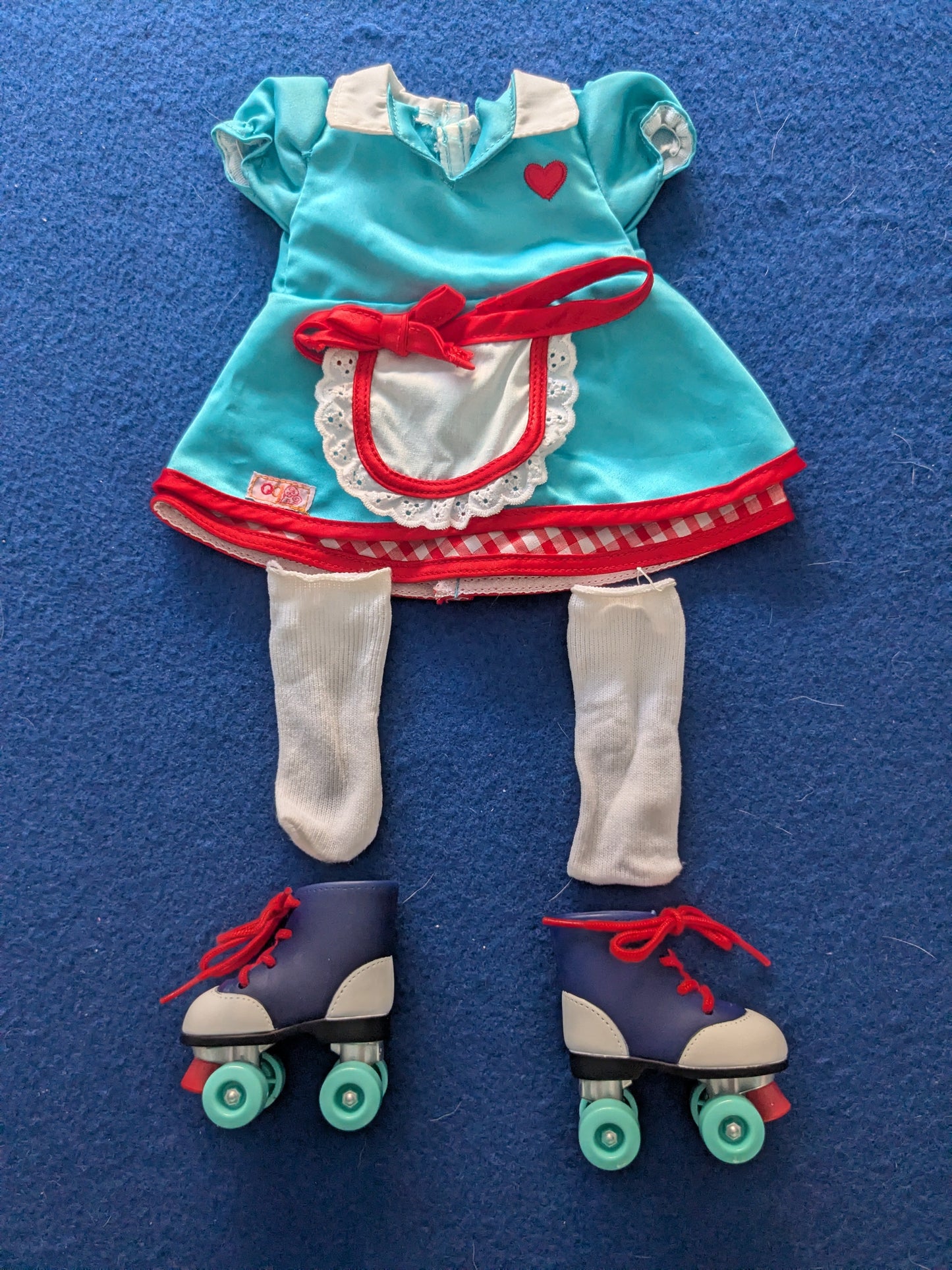 Our Generation Soda Pop Sweetheart Clothes & Roller Skates