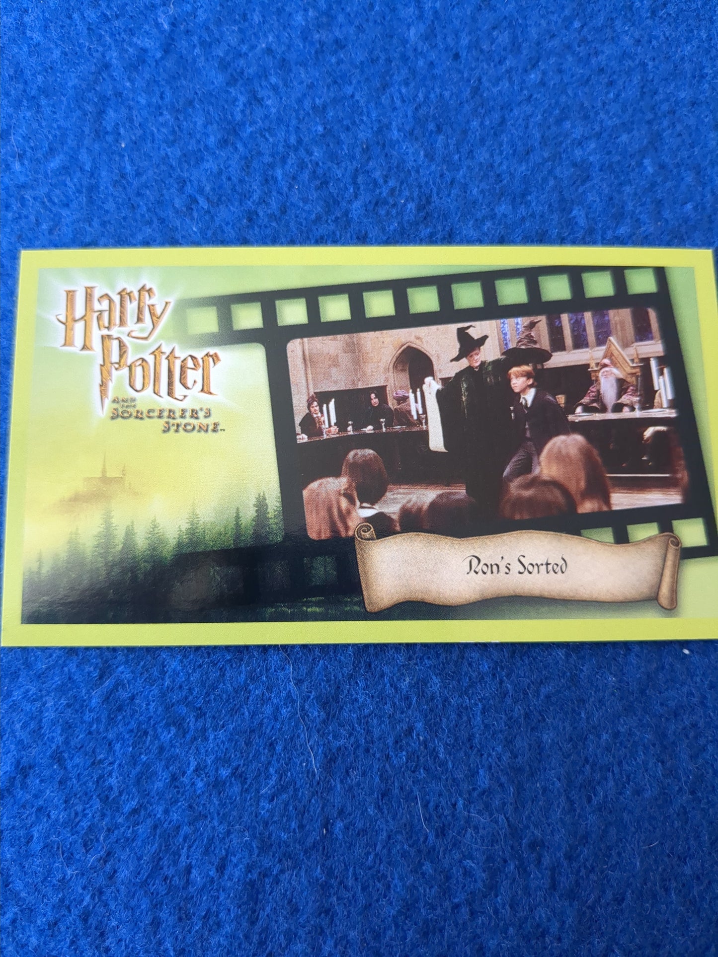 Wizards Harry Potter and the Sorcerer's Stone Trading Cards