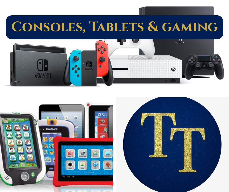 Consoles, Tablets, Gaming & Accessories from Trilogy Toys - Home of the pre-loved