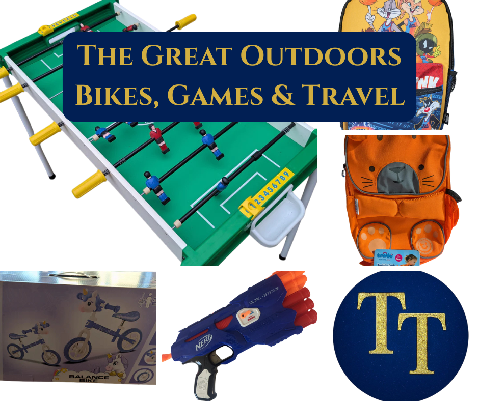 Bikes, Scooters, Outdoor Games and Travel from Trilogy Toys - Home of the pre-loved