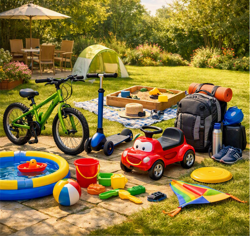 Bikes, Scooters, Outdoor Games and Travel from Trilogy Toys - Home of the pre-loved