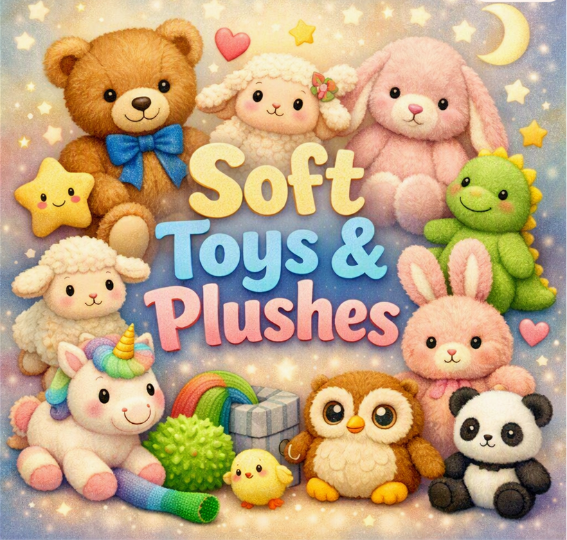 Plush & Soft Toys available at Trilogy Toys - Home of the pre-loved