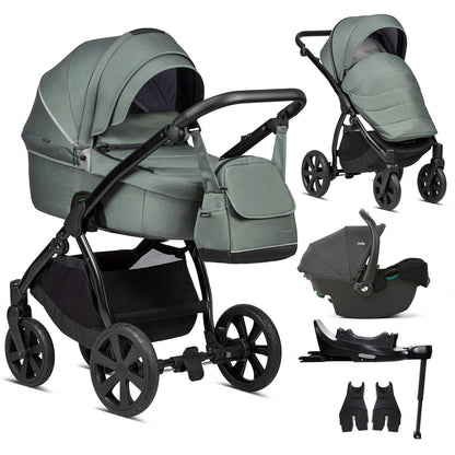 Noordi Fjordi V1 3in1 with Joie i-Snug 2 Car Seat, Fern