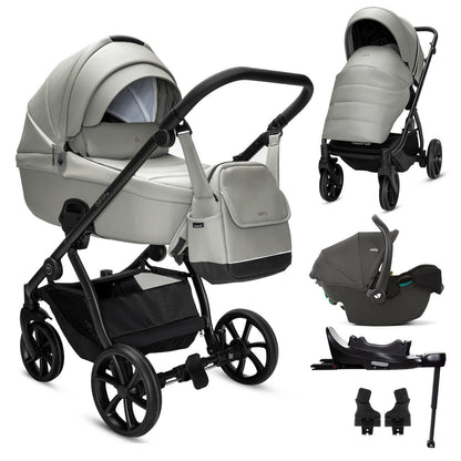 Noordi Fjordi V2 Leather 3in1 with Joie i-Snug 2 Car Seat