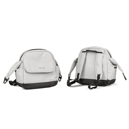 Noordi Fjordi V1 Leather 3in1 with Joie i-Snug 2 Car Seat, Cloud