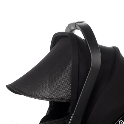 Jané Crosswalk-R All-Terrain Travel System with Carrycot & Koos iSize R1, Tech Mouse / Black Grey