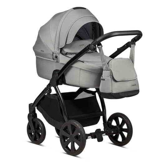 Noordi Fjordi V1 3in1 with Joie i-Snug 2 Car Seat, Grey