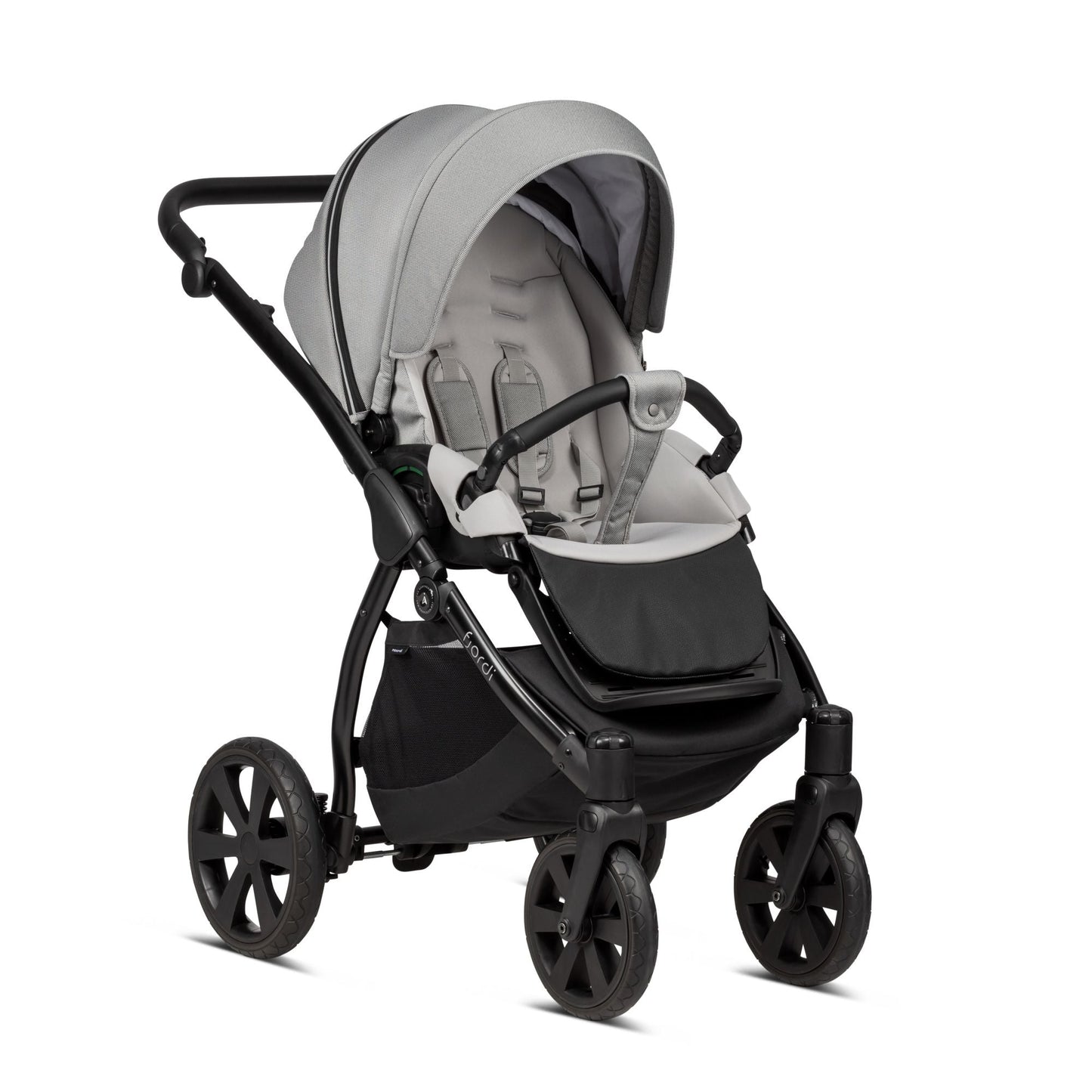 Noordi Fjordi V1 3in1 with Joie i-Snug 2 Car Seat, Grey