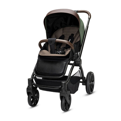Noordi Sole V3 3in1 with Joie i-Snug2 Car Seat, Woodland Green