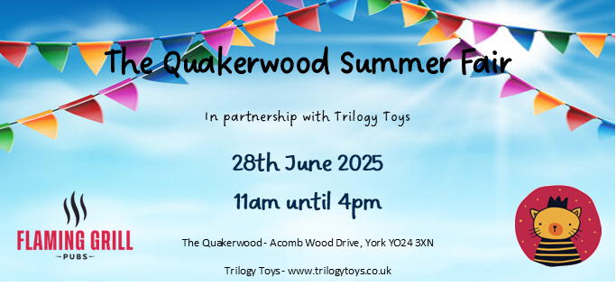 The Quakerwood & Trilogy Toys Summer Fair 2025 - Stallholders Ticket