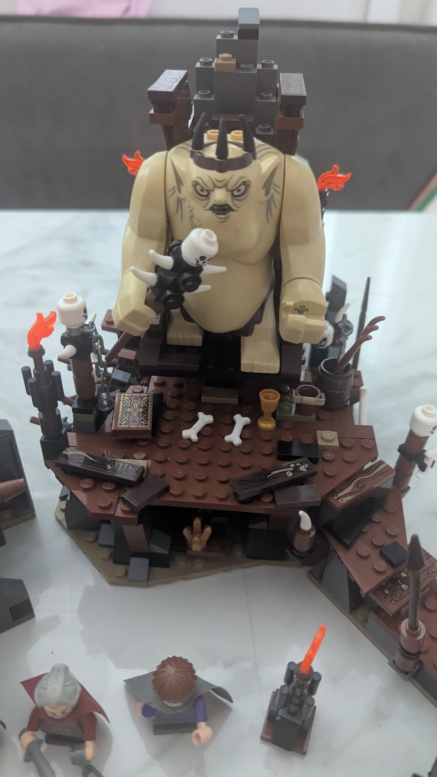 Lego The Hobbit 79010 The Goblin King Battle Set