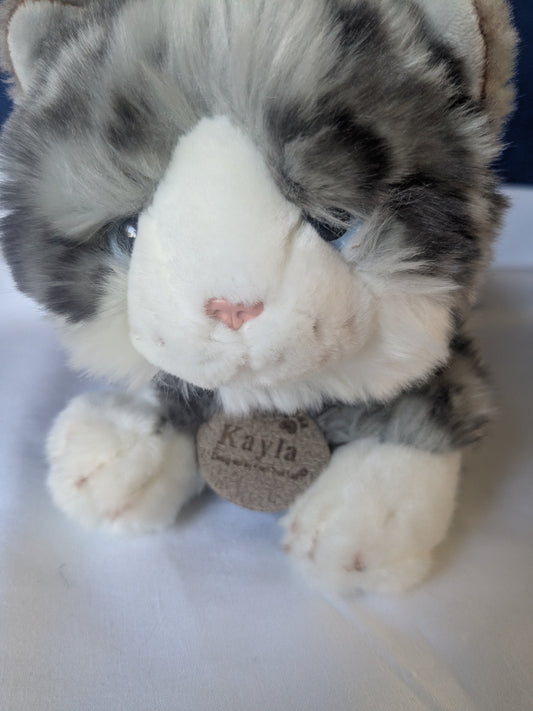 Keel Toys Kayla Laying Cat 11" 25cm Plush
