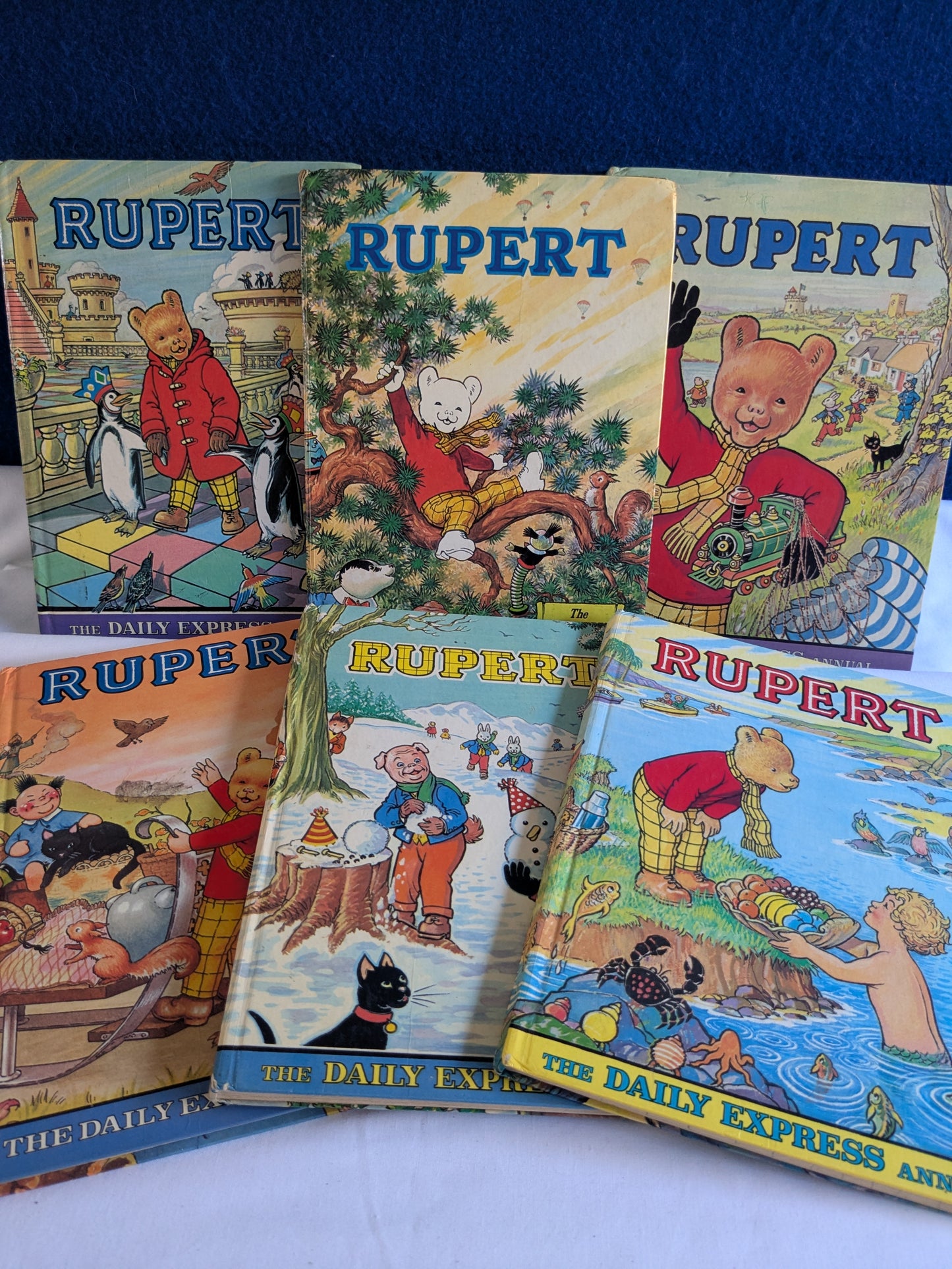 Rupert Annuals Collection 1973-1978