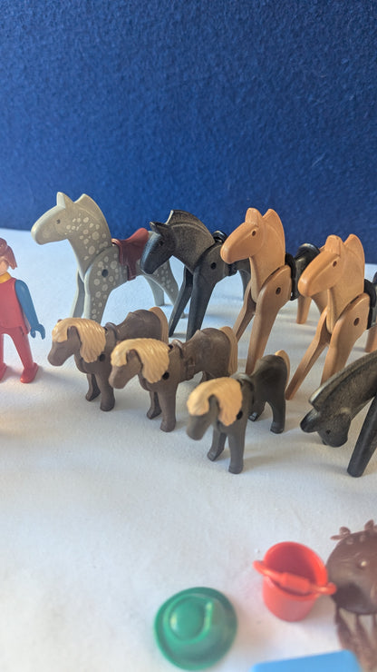 Vintage Playmobil Horse Bundle