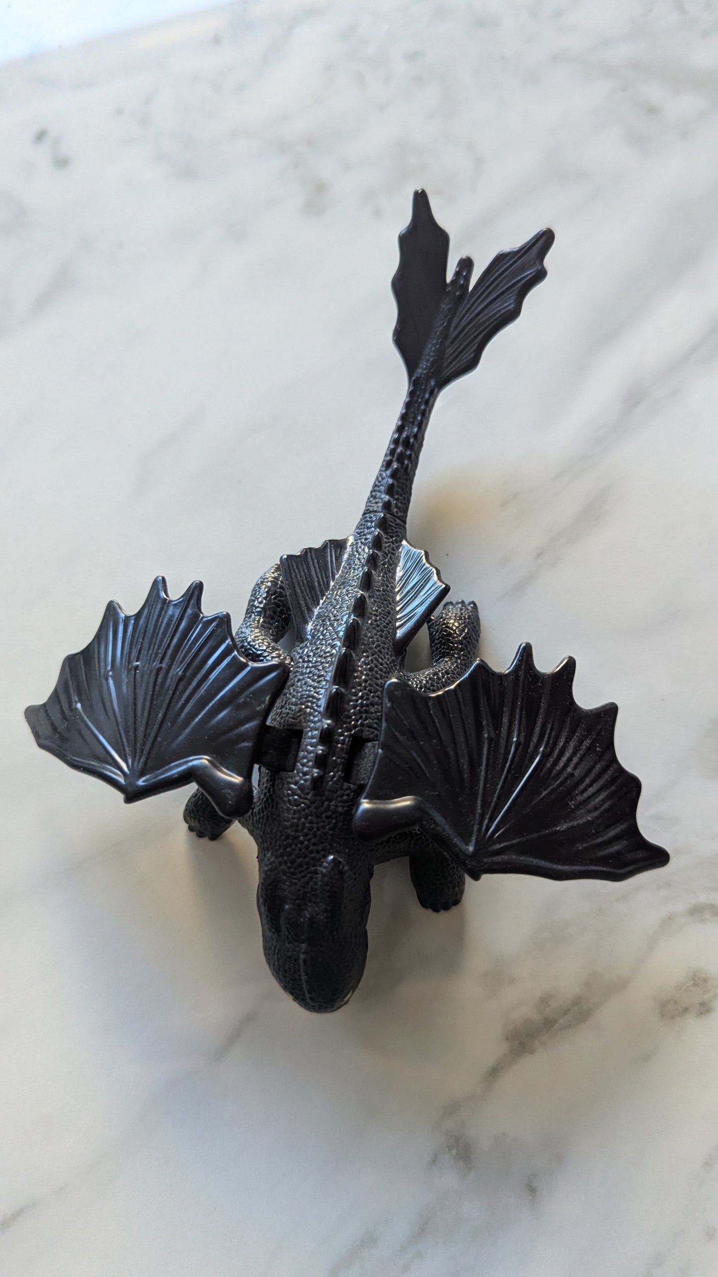 2010 Toothless Night Fury 6" McDonald's Action Figure 7 How To Train Your Dragon