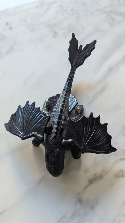 2010 Toothless Night Fury 6" McDonald's Action Figure 7 How To Train Your Dragon