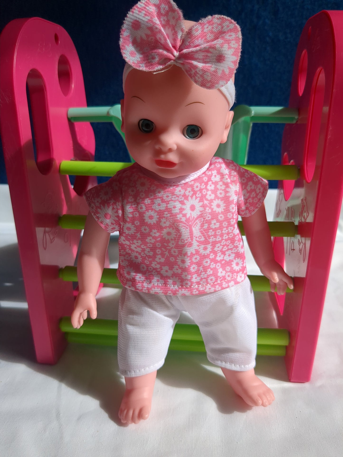 Plastic Dolls Slide & Doll