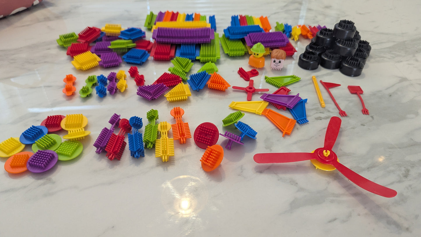 Bag of assorted Stickle Bricks