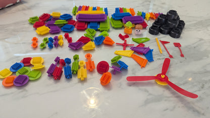 Bag of assorted Stickle Bricks