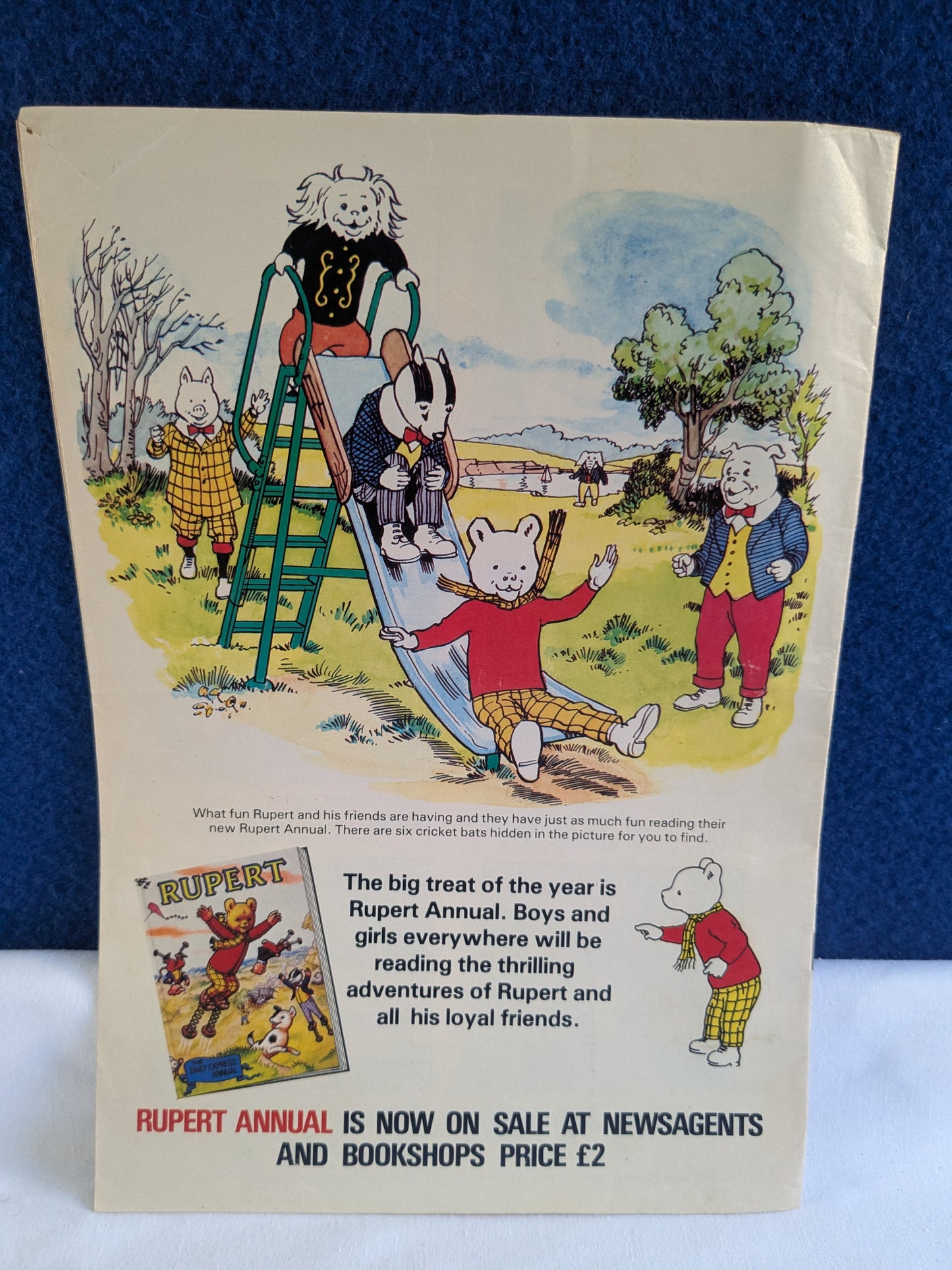 Rupert Weekly Comic No 5 - 17th November 1982