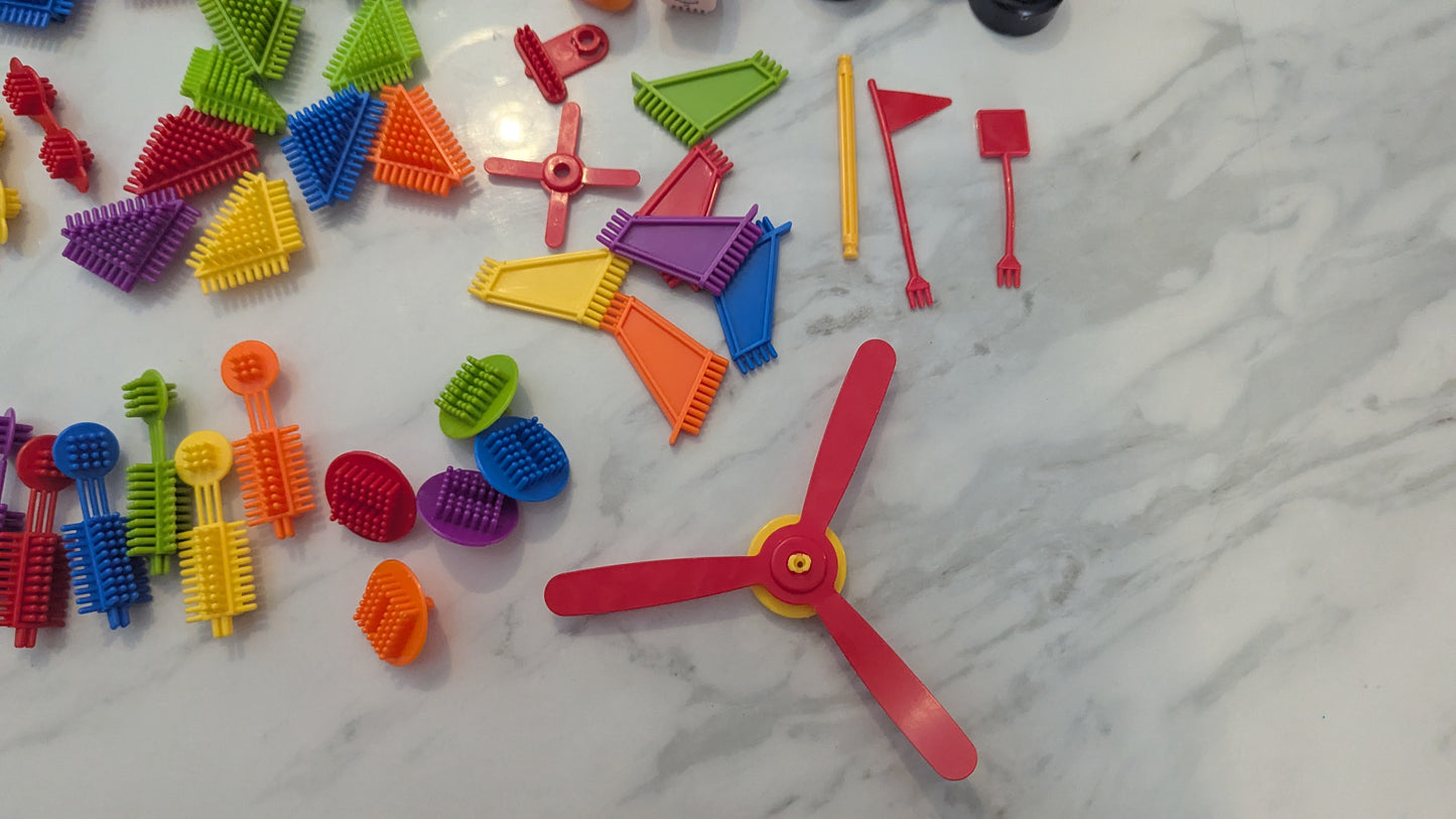 Bag of assorted Stickle Bricks