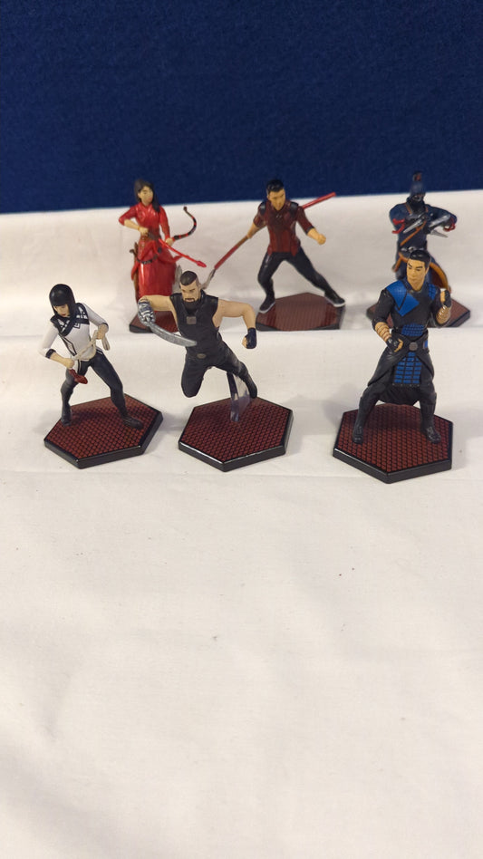Figurines Disney Marvel Shang-Chi et la Légende des Dix Anneaux x 6