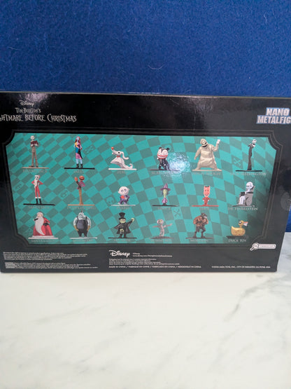 Disney Tim Burton's Nightmare Before Christmas Nano Metalfigs Series 1 Figurine Set