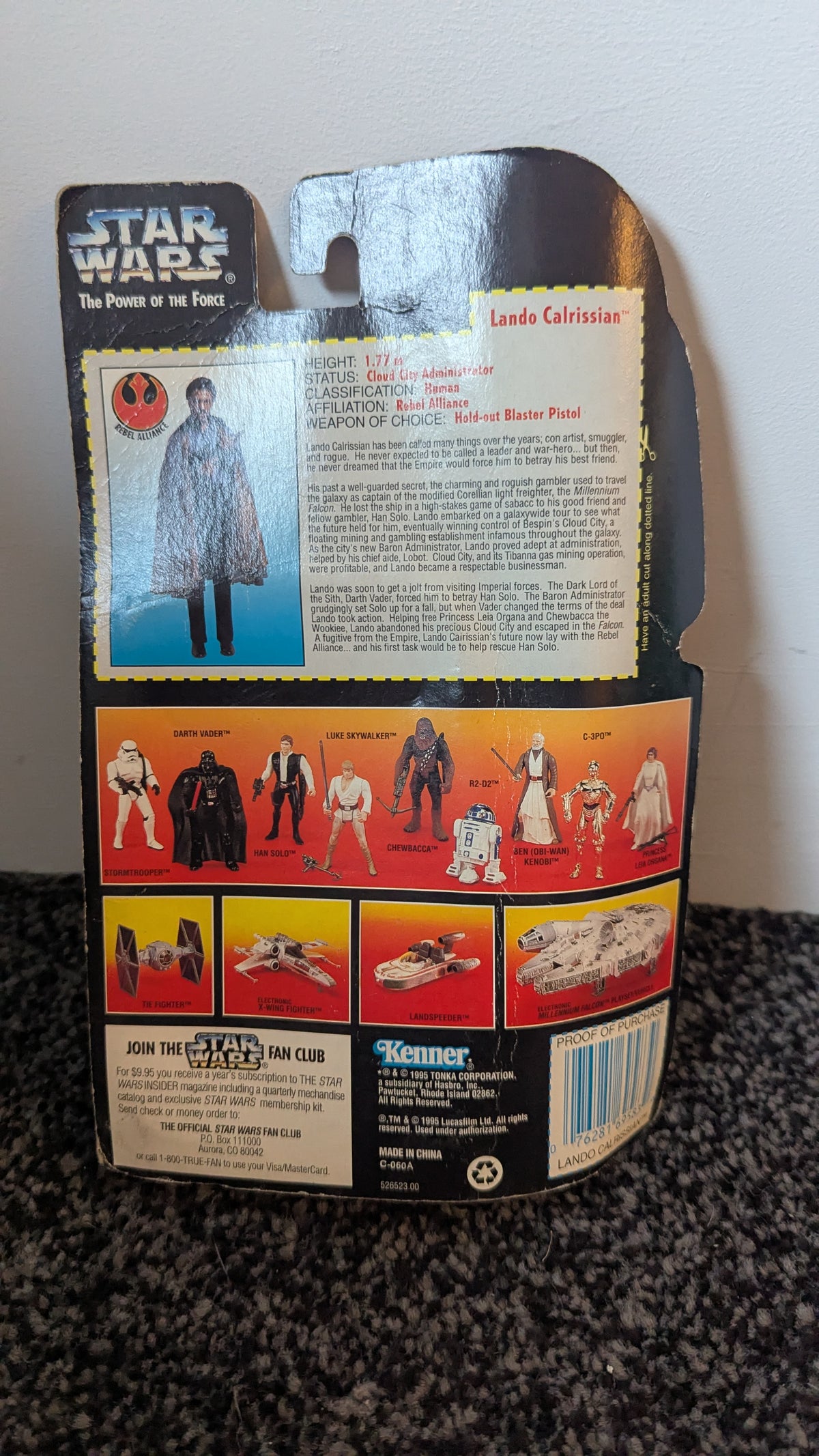 Star Wars: Power of the Force Lando Calrissian Action Figure