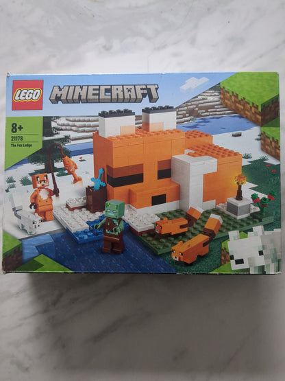 Lego Minecraft 21178 The Fox Lodge